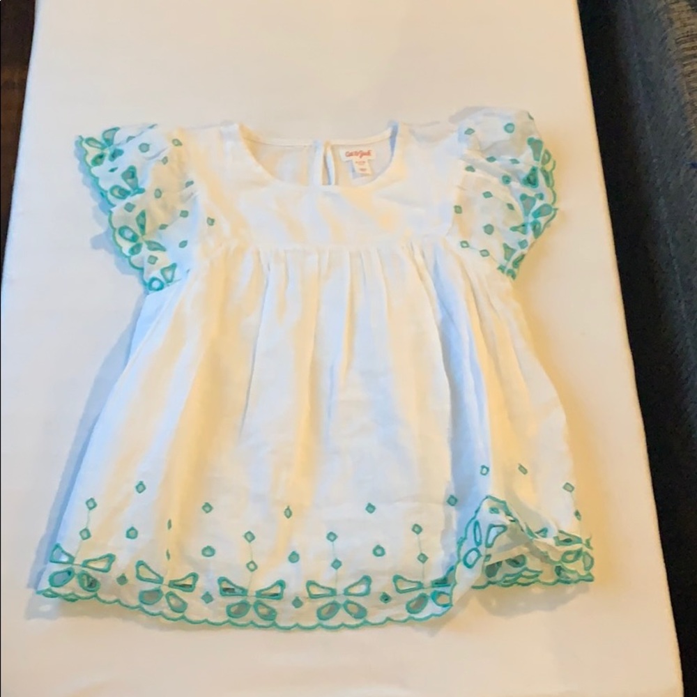 Cat & Jack Girls Short Sleeve Blouse
